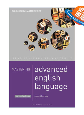 英文原版 Mastering Advanced English Language 掌握高级英语 AS和A-Level英语学习 英文版 进口英语原版书籍