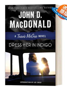 英文原版 Travis McGee 11 Dress Her in Indigo 麦基探案系列11 给她穿上靛蓝衣服 美国国家图书奖获得者 英文版 进口英语书籍