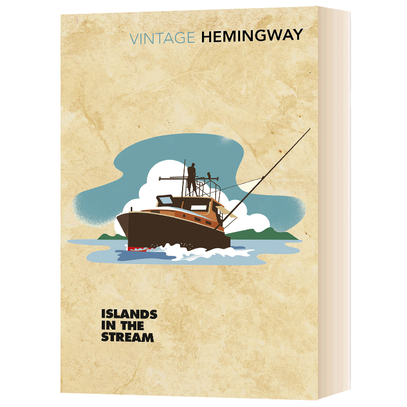 英文原版 islands in the stream 岛在湾流中 海明威 英文版