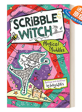 英文原版 Scribble Witch Magical Muddles 涂鸦女巫2 魔法混战 英文版 进口英语原版书籍