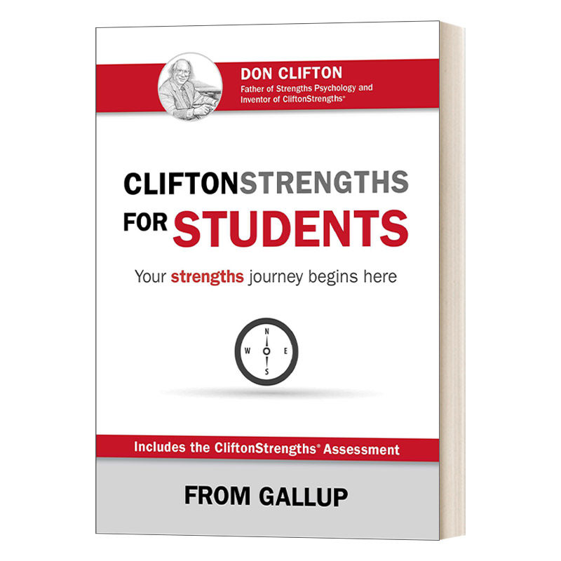 英文原版 cliftonstrengths for students 学生版盖洛普优势识别器