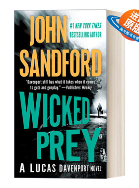 英文原版 Wicked Prey The Prey Series 19 猎物系列19 邪恶猎物 惊悚悬疑犯罪推理小说 John Sandford 英文版 进口英语原版书籍