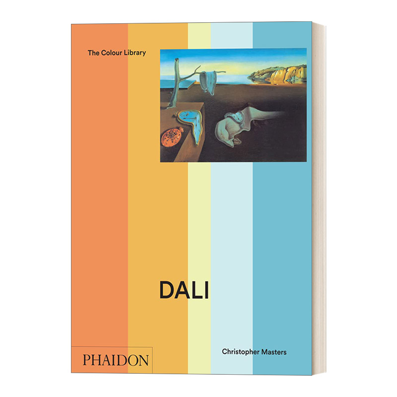 英文原版 Dali 西班牙画家达利画册 费顿彩色艺术经典图书馆系列 英文版 进口英语原版书籍