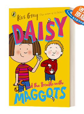 黛西和蛆虫的麻烦 英文原版 Daisy and the Trouble with Maggots 鬼马精灵黛西系列 英文版 进口英语原版书籍儿童外文书