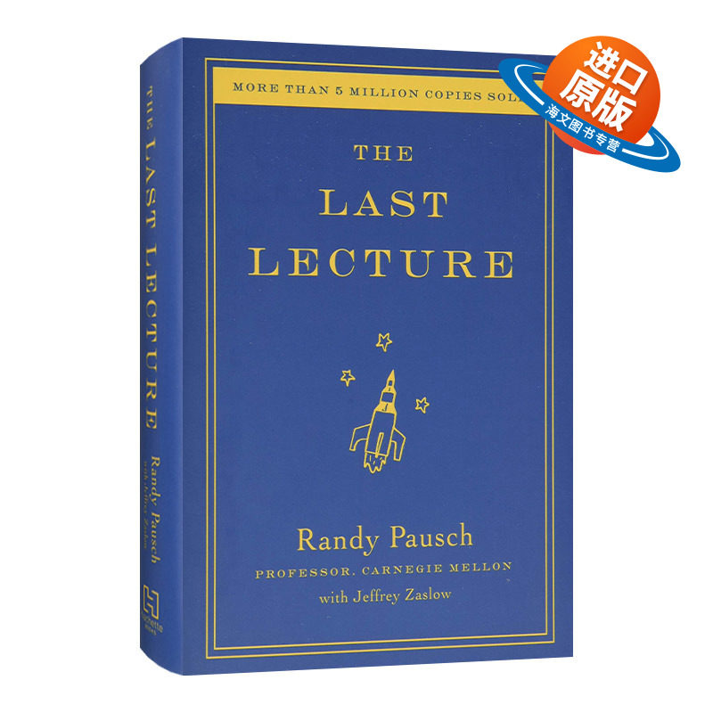 英文原版 The Last Lecture  最后的演讲 精装 英文版 进口英语原版书籍