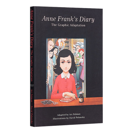 英文原版 Anne Frank's Diary The Graphic Adaptation 安妮日记 彩图版 英文版 进口英语原版书籍外文小说