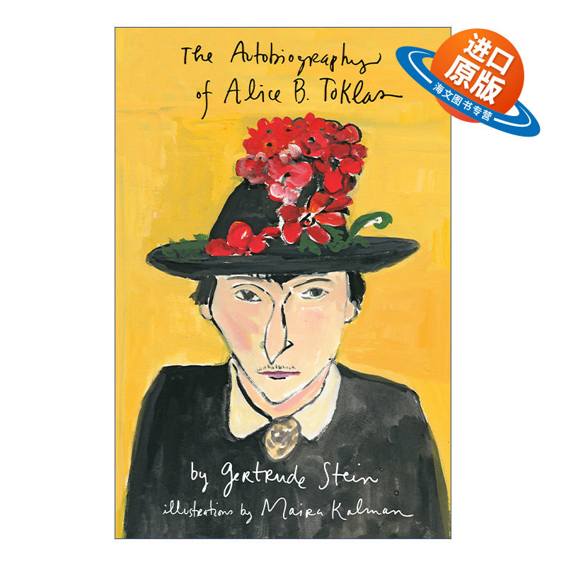 英文原版 The Autobiography of Alice B Toklas Illustrated 艾丽斯自传 精装插图版 Gertrude Stein 英文版 进口英语原版书籍