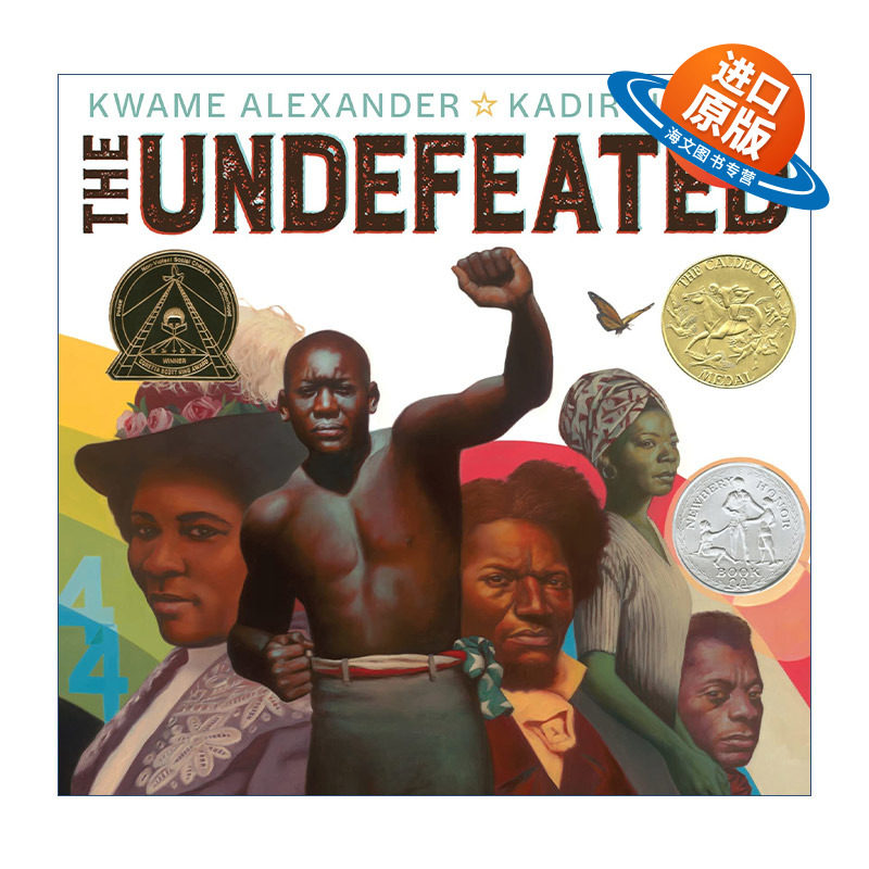 英文原版 The Undefeated 永不妥协  2020凯迪克金奖与纽伯瑞银奖 精装 英文版 进口英语原版书籍