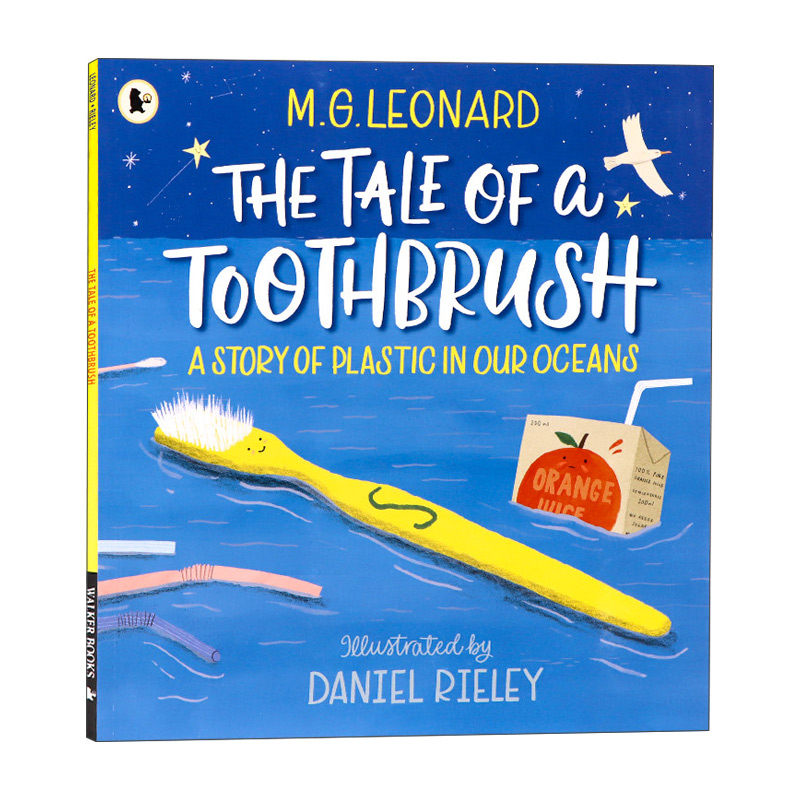 英文原版 The Tale of a Toothbrush A Story of Plastic in Our Oceans 牙刷的故事 海洋中的塑料制品 英文版 进口英语原版书籍