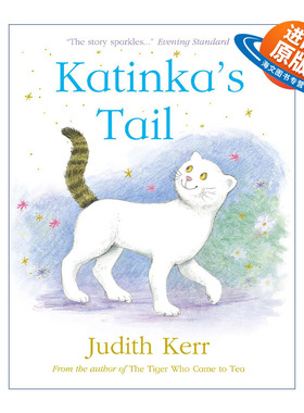 英文原版 Katinka's Tail 小猫卡汀卡的尾巴 朱迪思?克尔经典绘本 英文版 进口英语原版书籍