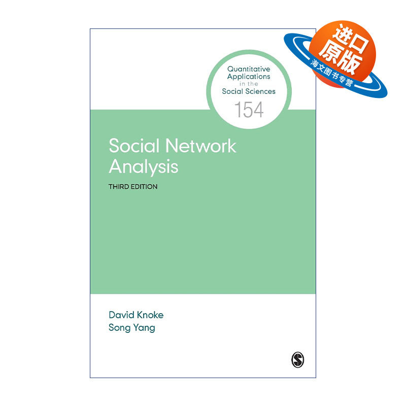 英文原版 Social Network Analysis 社会网络分析法 戴维·诺克 SAGE社会科学定量研究应用丛书 英文版 进口英语原版书籍