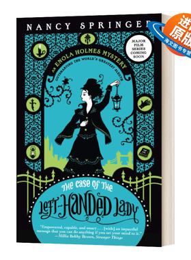 天才少女福尔摩斯2 英文原版 An Enola Holmes Mystery The Case of the Left-Handed Lady 英文版 进口英语原版侦探小说