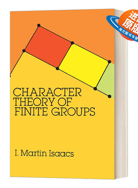 英文原版 Character Theory of Finite Groups 有限群论的特征理论 英文版 进口英语原版书籍