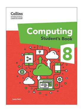英文原版 Collins International Lower Secondary Computing Student’s Book 8 柯林斯国际初中计算机科学学生用书8 英文版进口
