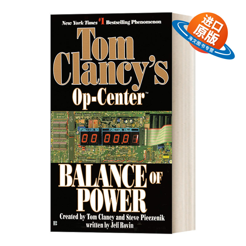 英文原版小说 Balance of Power Op-Center 力量平衡 美国军事小说大师Thomas Clancy 英文版 进口英语原版书籍