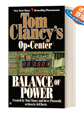 英文原版小说 Balance of Power Op-Center 力量平衡 美国军事小说大师Thomas Clancy 英文版 进口英语原版书籍