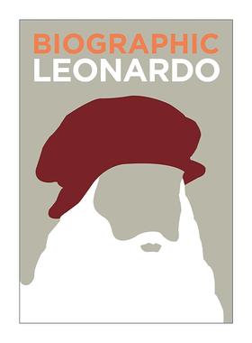 英文原版 Biographic Leonardo 达芬奇 文艺复兴画家传记 精装 蒙娜丽莎 英文版 进口英语原版书籍