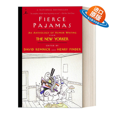 英文原版 Fierce Pajamas Modern Library凶暴的睡衣 纽约客幽默文选 兰登书屋现代图书馆 David Remnick 英文版 进口英语原版书籍