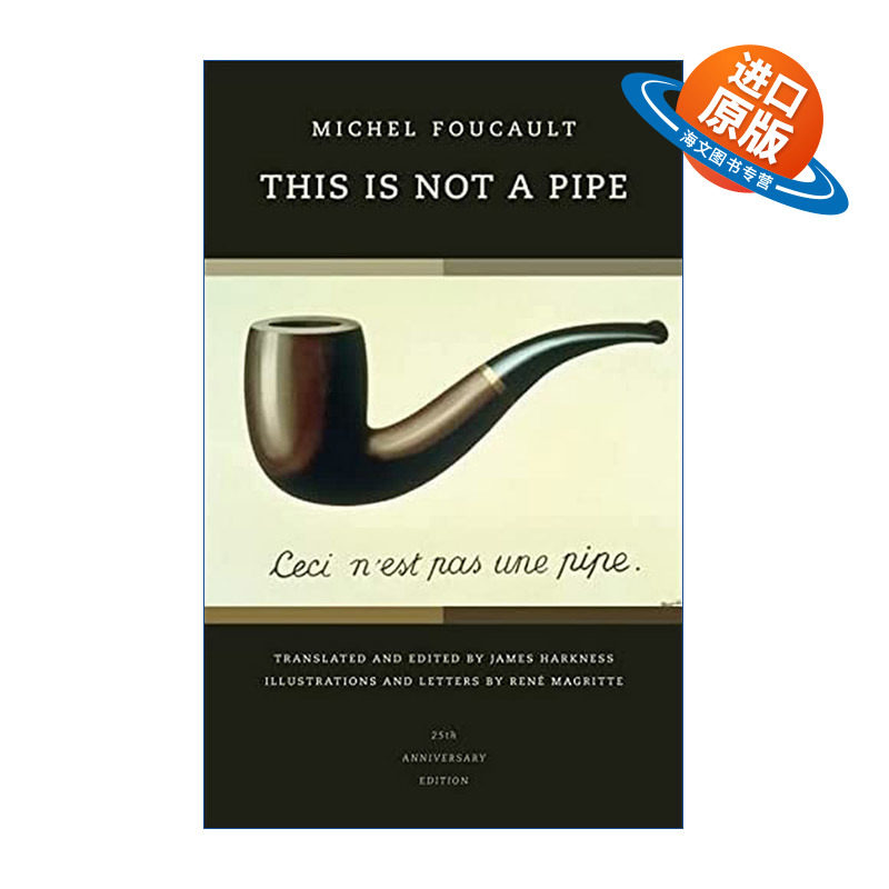 英文原版 This Is Not a Pipe 这不是一只烟斗 哲学 Michel Foucault米歇尔·福柯 英文版 进口英语原版书籍