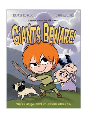 英文原版 Giants Beware 英文版 进口英语原版书籍