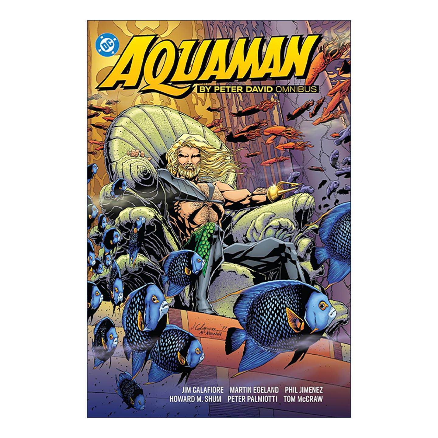 英文原版 Aquaman by Peter David Omnibus 水行侠 海王 精选集 DC漫画 精装经典收藏版 英文版 进口英语原版书籍