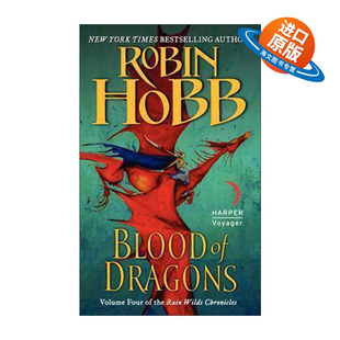 英文原版 Blood of Dragons 雨野原传奇4 巨龙之血 罗宾·霍布 英文版 进口英语原版书籍