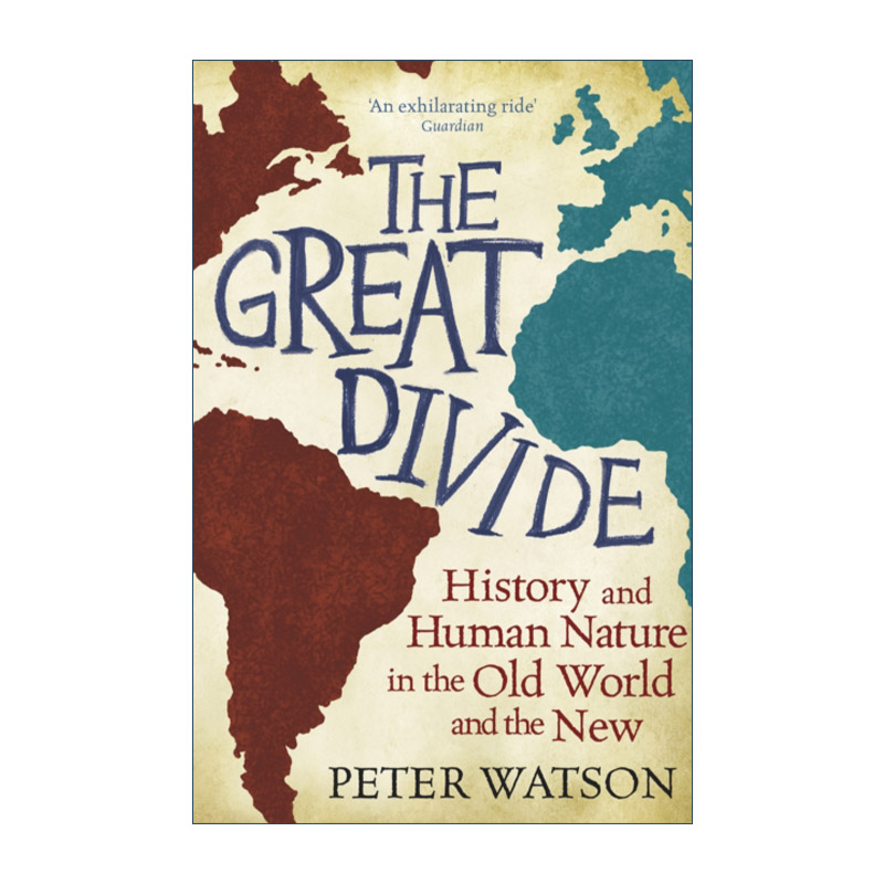 英文原版 The Great Divide 大分离 旧大陆与新大陆的历史与人性 彼得·沃森 Peter Watson 英文版 进口英语原版书籍 书籍/杂志/报纸 人文社科类原版书 原图主图