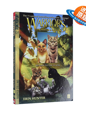 英文原版 Warriors Manga Tigerstar and Sasha #3 Return to the Clans 猫武士漫画虎星和萨沙系列3 返回部落 进口英语原版书籍