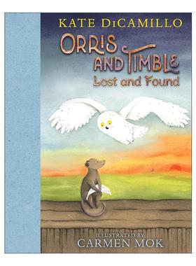英文原版 Orris and Timble Lost and Found 猫头鹰与小老鼠系列 失而复得 儿童精装章节桥梁故事书 凯迪克奖得主凯特·迪卡米洛