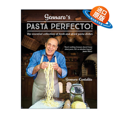 英文原版 Gennaro's Pasta Perfecto 意大利名厨Gennaro Contaldo的完美意面食谱 精装 英文版 进口英语原版书籍