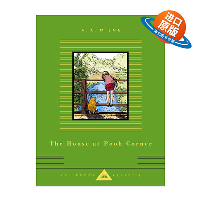 英文原版 The House at Pooh Corner Everyman's Library Children's Classics 小熊维尼和老灰驴的家 维尼角落的家人人图书馆精装