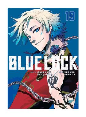 英文原版 Blue Lock 19 蓝色监狱系列19 同名日本动漫 足球体育漫画 野村优介 英文版 进口英语原版书籍