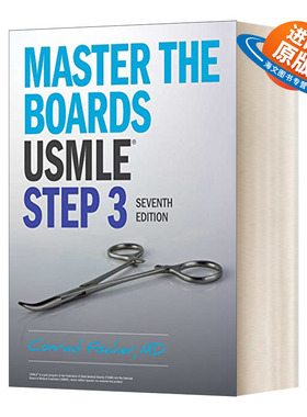英文原版 Master the Boards USMLE Step 3 美国执业医师资格考试第三步7版 英文版 进口英语原版书籍