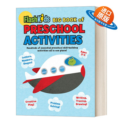 英文原版 Big Book of Preschool Activities 学前技术练习大全 英文版 进口英语原版书籍