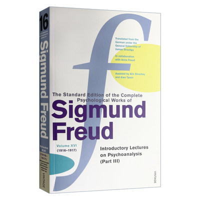 英文原版 Complete Psychological Works Of Sigmund Freud The Vol 16 弗洛依德心理学著作全集 卷十六 英文版 进口英语原版书籍