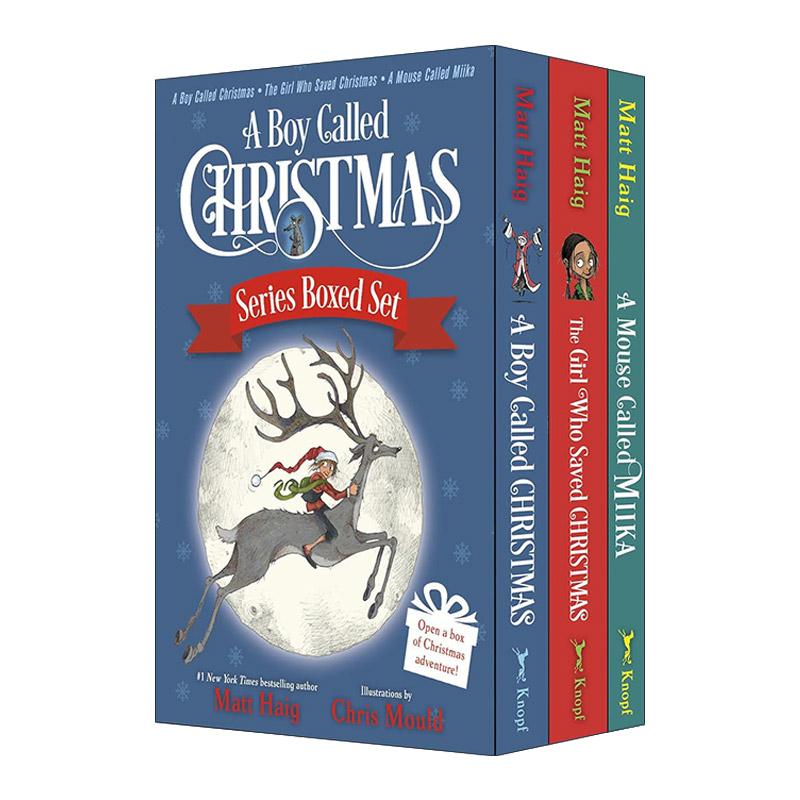 英文原版 A Boy Called Christmas Series Boxed Set 圣诞男孩系列三本盒装套装 马特·海格 圣诞女孩 英文版 进口英语原版书籍