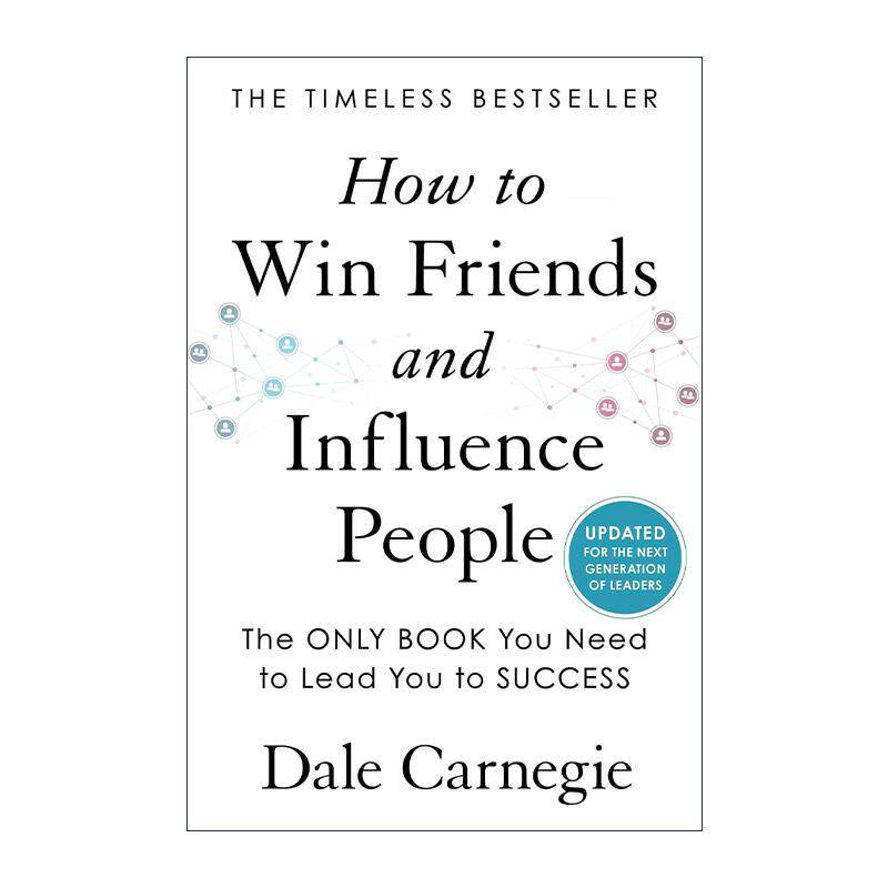 英文原版 How to Win Friends and Influence People 人性的弱点 更新版 卡耐基 英文版 进口英语原版书籍