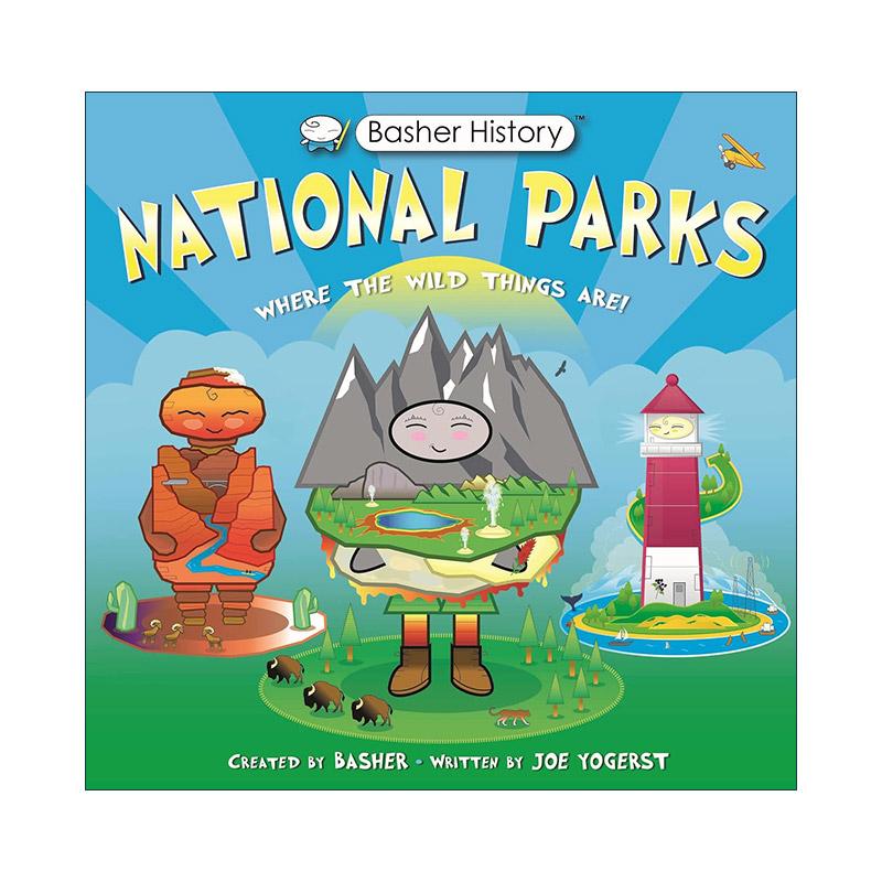 英文原版 Basher History National Parks 巴舍历史 国家公园 英文版 进口英语原版书籍
