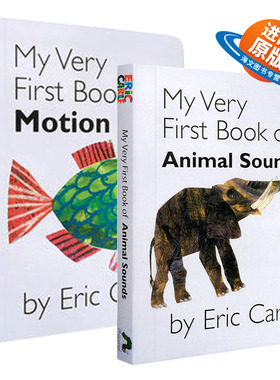 My Very First Book of Animal 我的第一本动物叫声 英文原版 艾瑞卡尔Eric Carle可搭dear zoo英文版正版进口1-3岁宝宝绘本纸板书