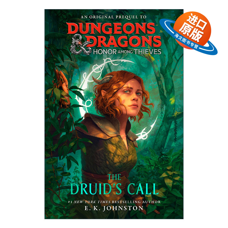英文原版 Dungeons&Dragons Honor Among Thieves The Druid's Call 龙与地下城 侠盗荣耀之德鲁伊的召唤 前传小说 英文版进口书籍