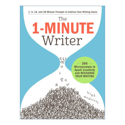 英文原版 The 1-Minute Writer 1分钟作家 写作手册 作家创造力 英文版 进口英语原版书籍