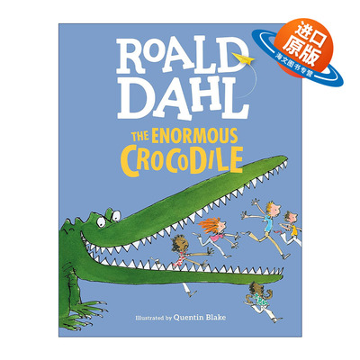 英文原版 The Enormous Crocodile 巨大的鳄鱼 罗尔德达尔 精装 英文版 进口英语原版书籍
