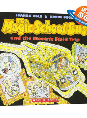 英文原版 The Magic School Bus and the Electric Field Trip 神奇的校车：漫游电世界Joanna Cole 亲子科普英语课外读物