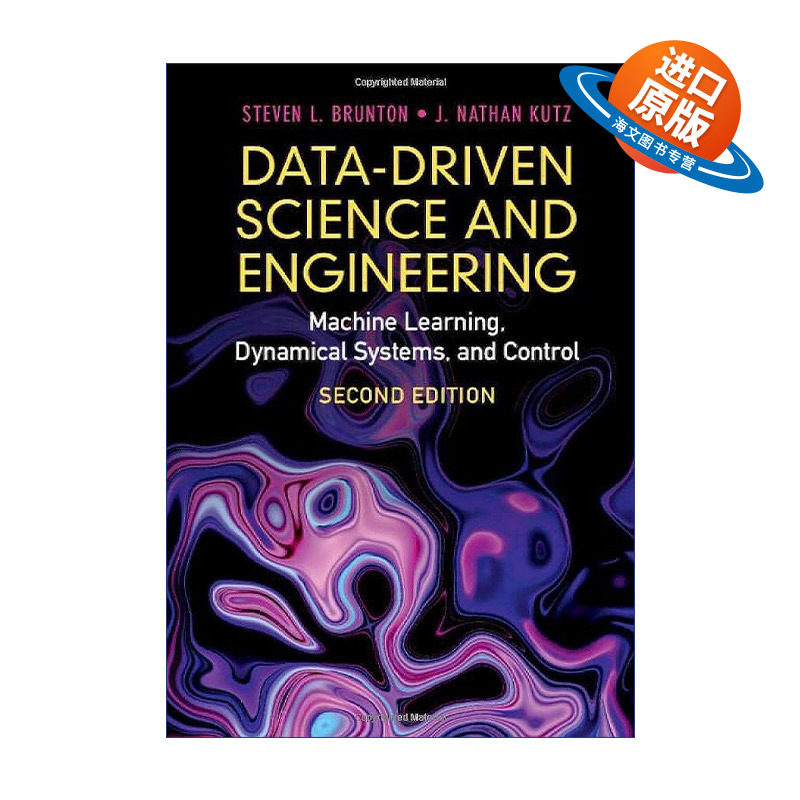英文原版 Data-Driven Science and Engineering 数据驱动的科学与工程 机器学习 动态系统和控制 精装 英文版 进口英语原版书籍