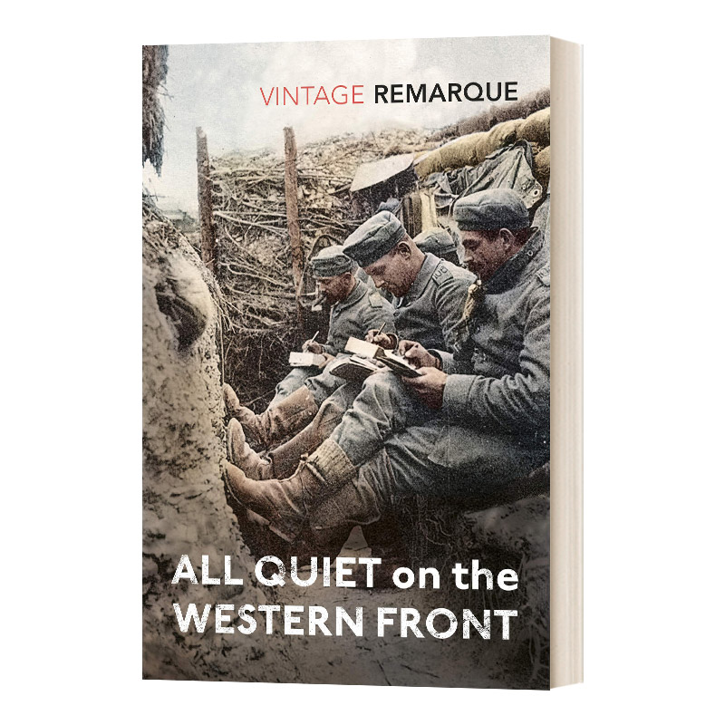 英文原版小说 All Quiet on the Western Front 西线无战事 Vintage经典 英文版 进口英语原版书籍 书籍/杂志/报纸 原版其它 原图主图