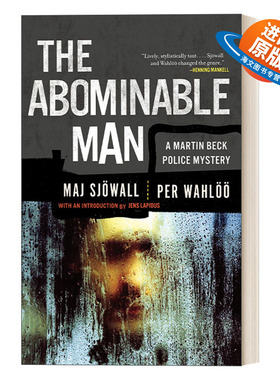 英文原版 The Abominable Man Martin Beck Police Mystery 07 马丁·贝克探案系列7 可憎的男人 Maj Sj?wall and Per Wahl??