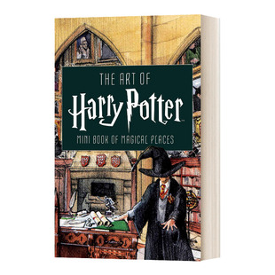 地方 The 神奇 精装 Harry Book Mini Potter 英文版 书籍 Art 进口英语原版 英文原版 哈利波特电影艺术 迷你书