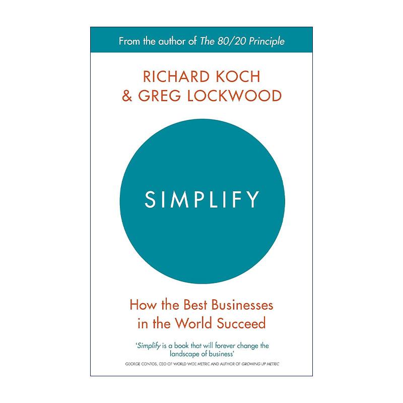 英文原版 Simplify 极简法则 简化 从苹果到优步的深层简化工具 企业成功经验 英文版 进口英语原版书籍