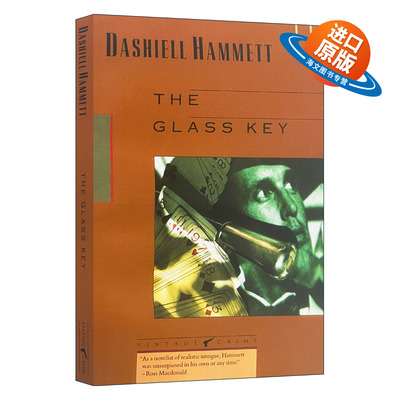 英文原版 The Glass Key 玻璃钥匙 犯罪推理小说 马耳他之鹰作者Dashiell Hammett 英文版 进口英语原版书籍