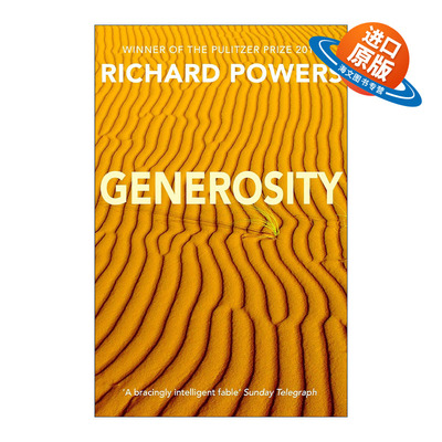 英文原版 Generosity 快乐基因 理查德·鲍尔斯小说 普利策奖作家 英文版 进口英语原版书籍